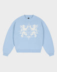 BLUE BLASON KNIT