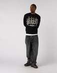 BLACK STRAT KNIT