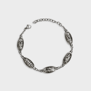 BLACK GLOBE BRACELET