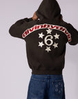 DARKBROWN 6SNOW ZIP
