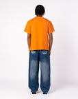 ORANGE COAT-OF-ARMS TECH T-SHIRT