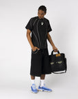 BLACK TECH LINES T-SHIRT