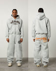 GREY ANIMALS ZIP
