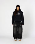 BLACK SPIDER HOODIE