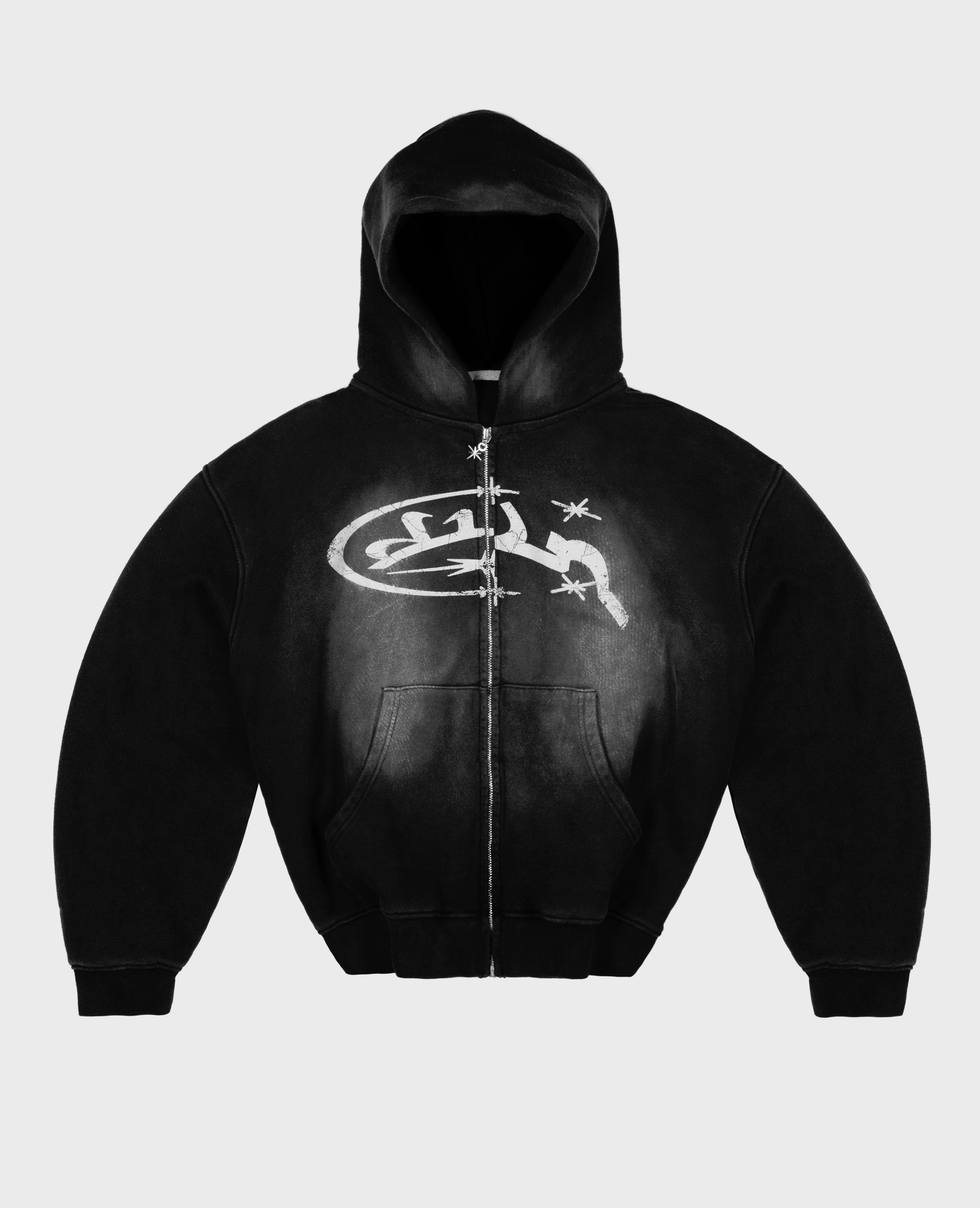 PABLO VINCI Sun fade damage sweat Mサイズ Mサイズ damage fade Sun PABLO sweat VINCI