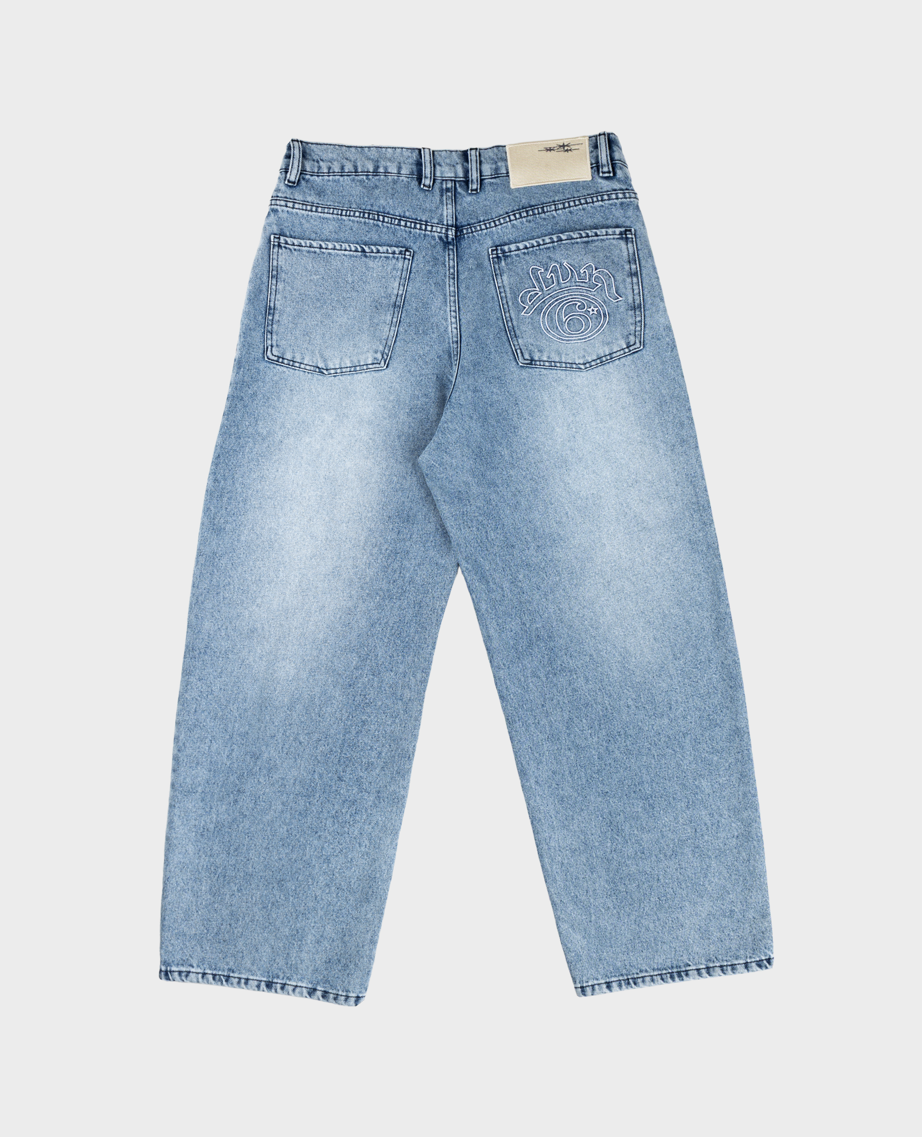 LIGHT BLUE 6STARS DENIM