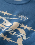 BLUE RALLY KNIT