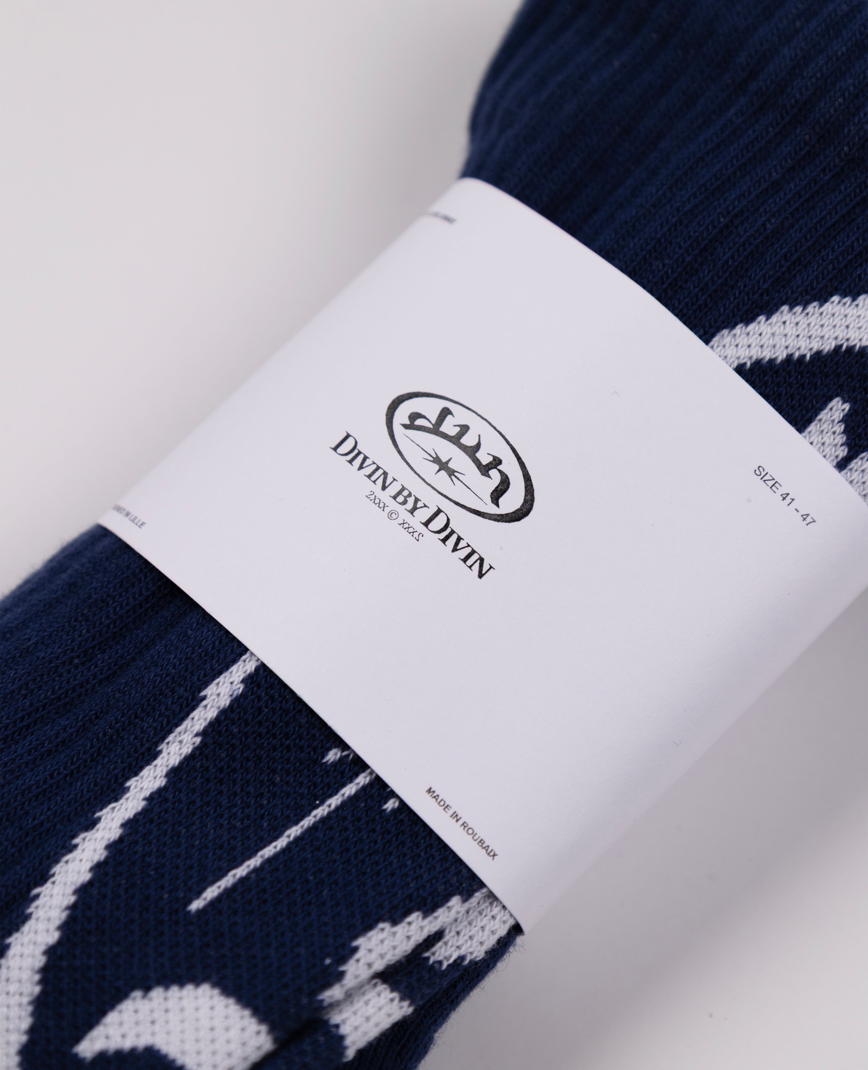 DARK BLUE SOCKS - MADE IN ROUBAIX