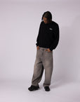 BLACK 6SNOW CROSS KNIT