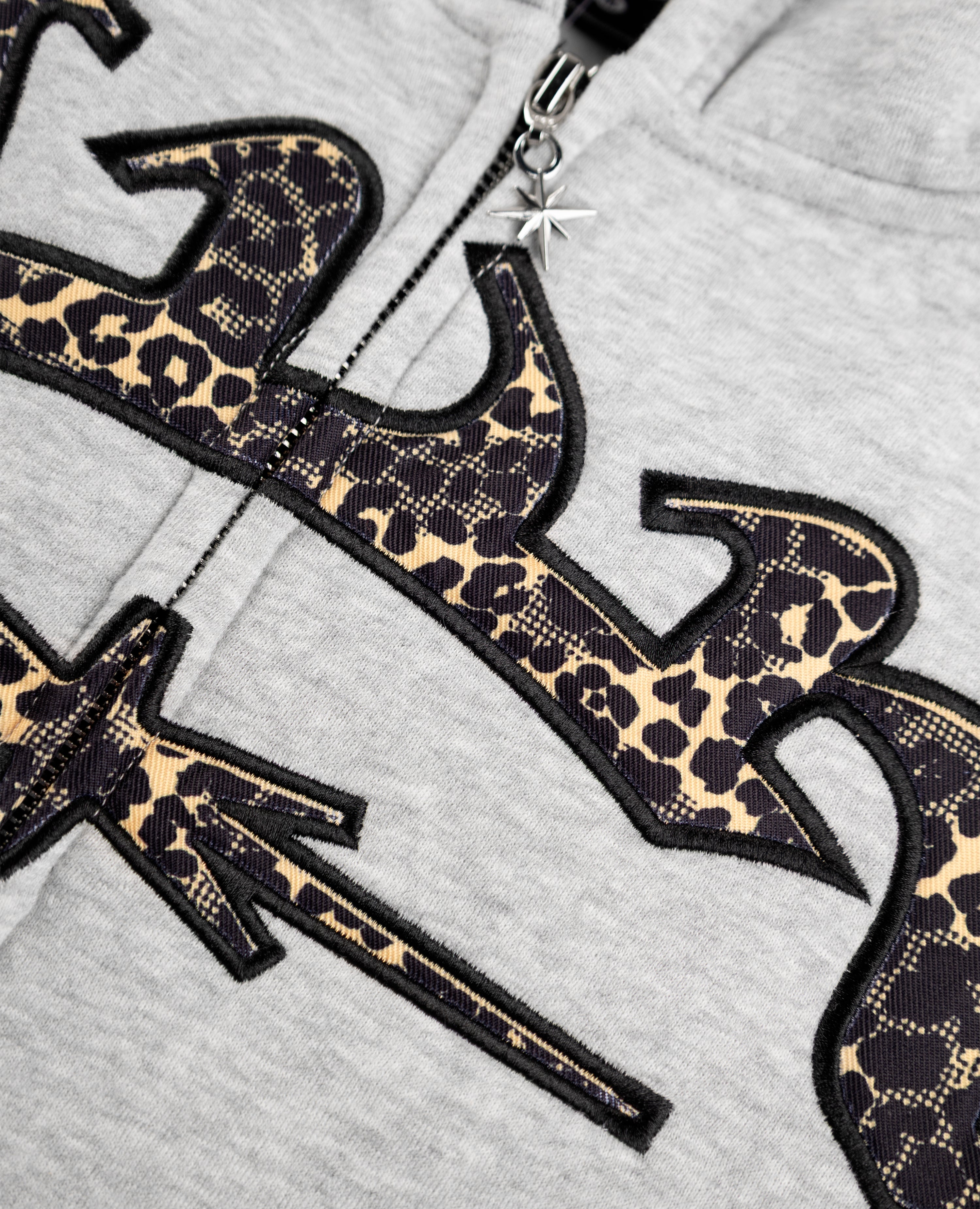 GREY ANIMALS ZIP