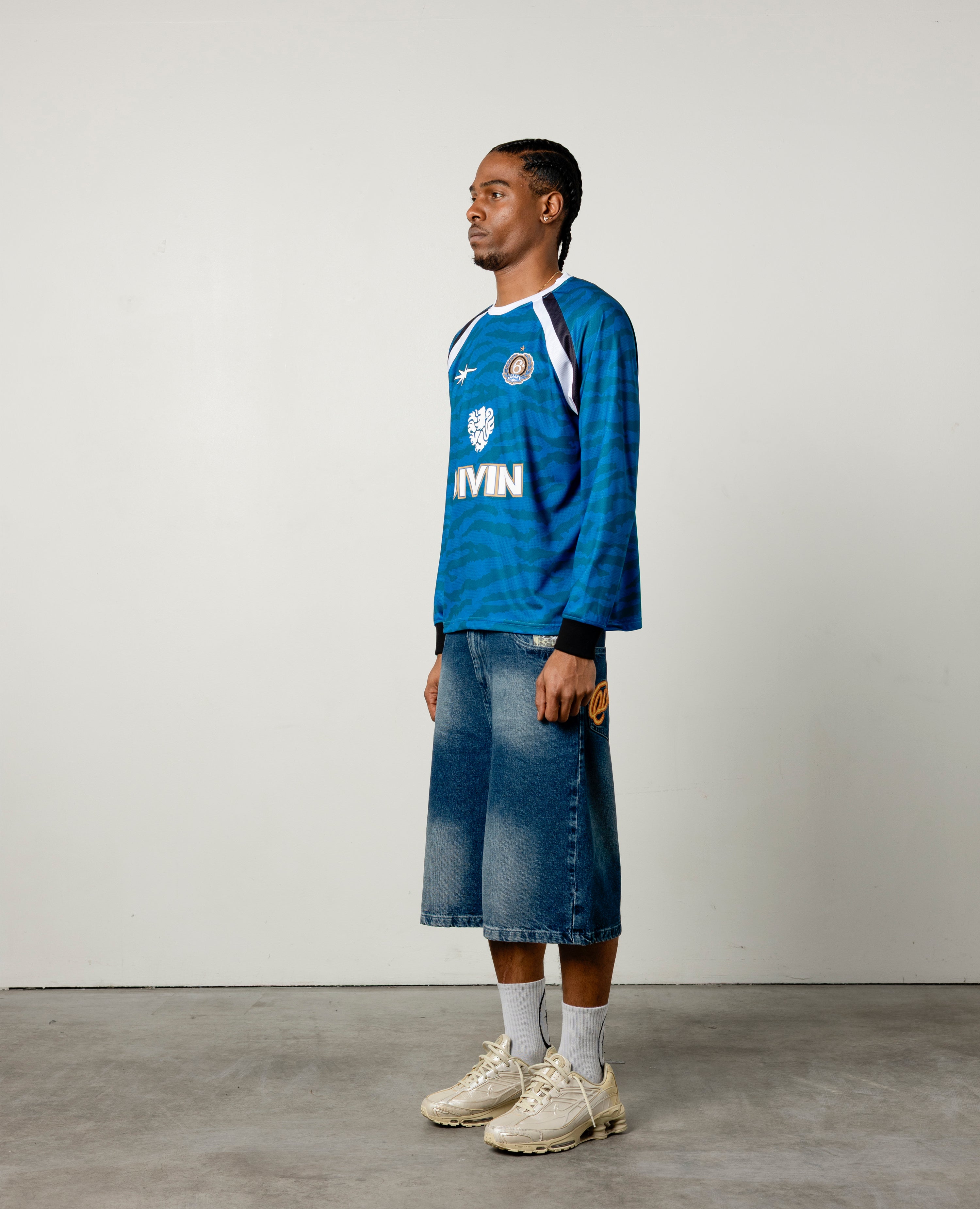 BLUE ANIMALS JERSEY LONGSLEEVES