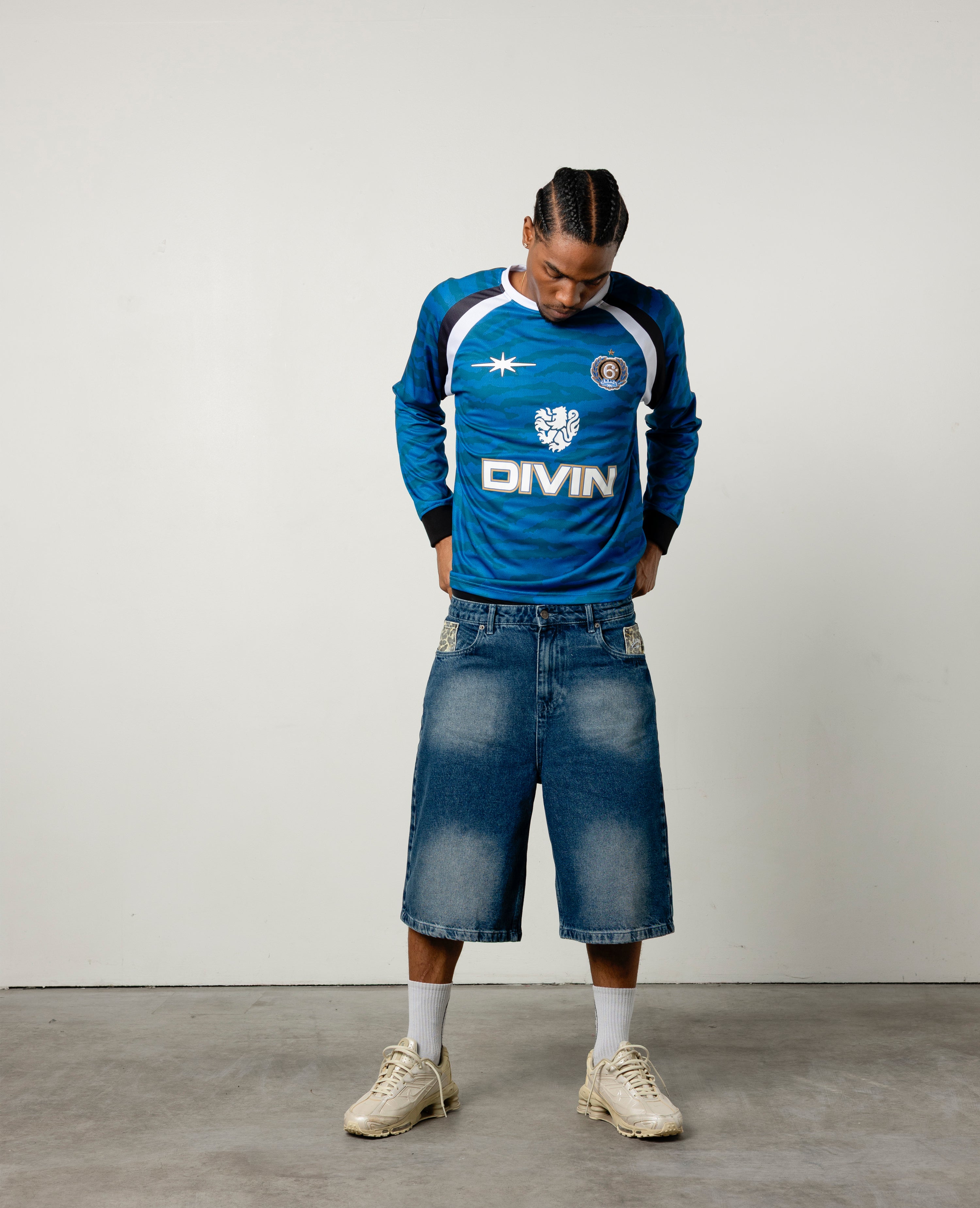 BLUE ANIMALS JERSEY LONGSLEEVES