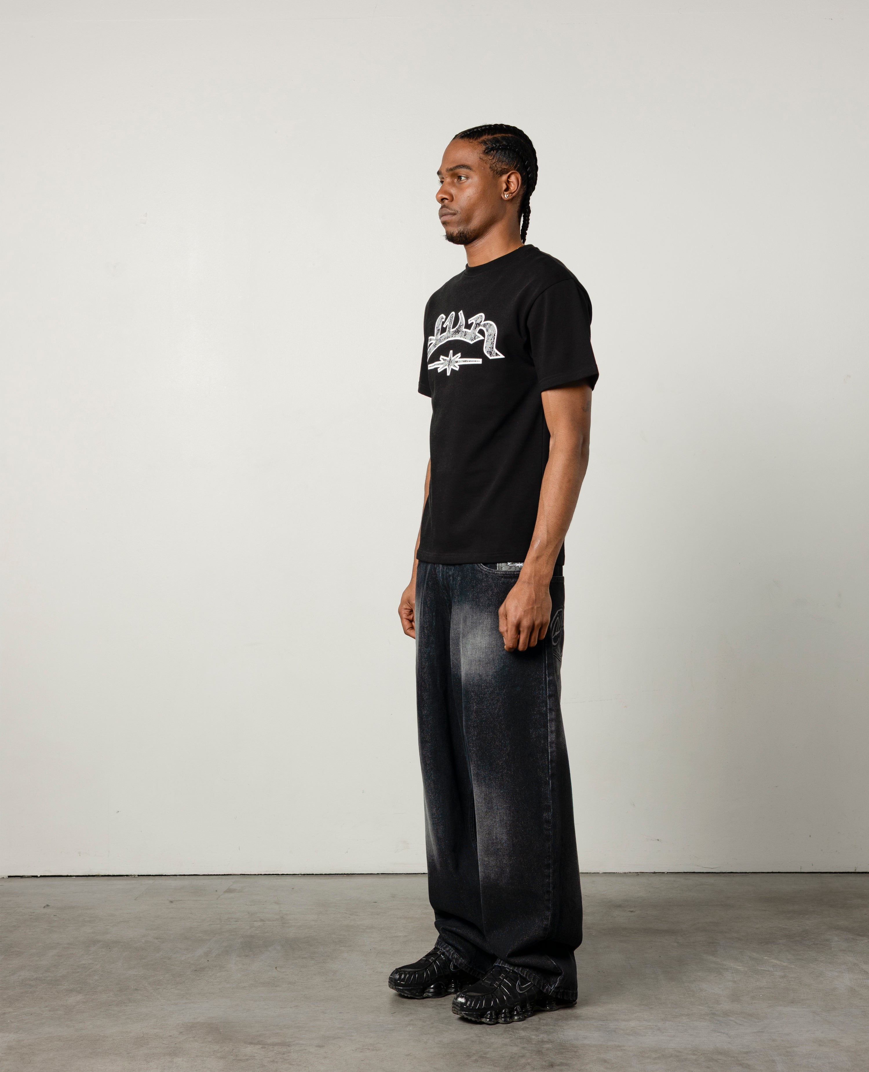 BLACK ANIMALS TEE