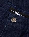 BLUE PINSTRIPES JORT