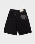 BLACK SIX DENIM JORTS