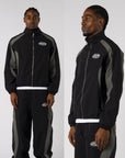 BLACK FUTURA1 TRACKSUIT JACKET