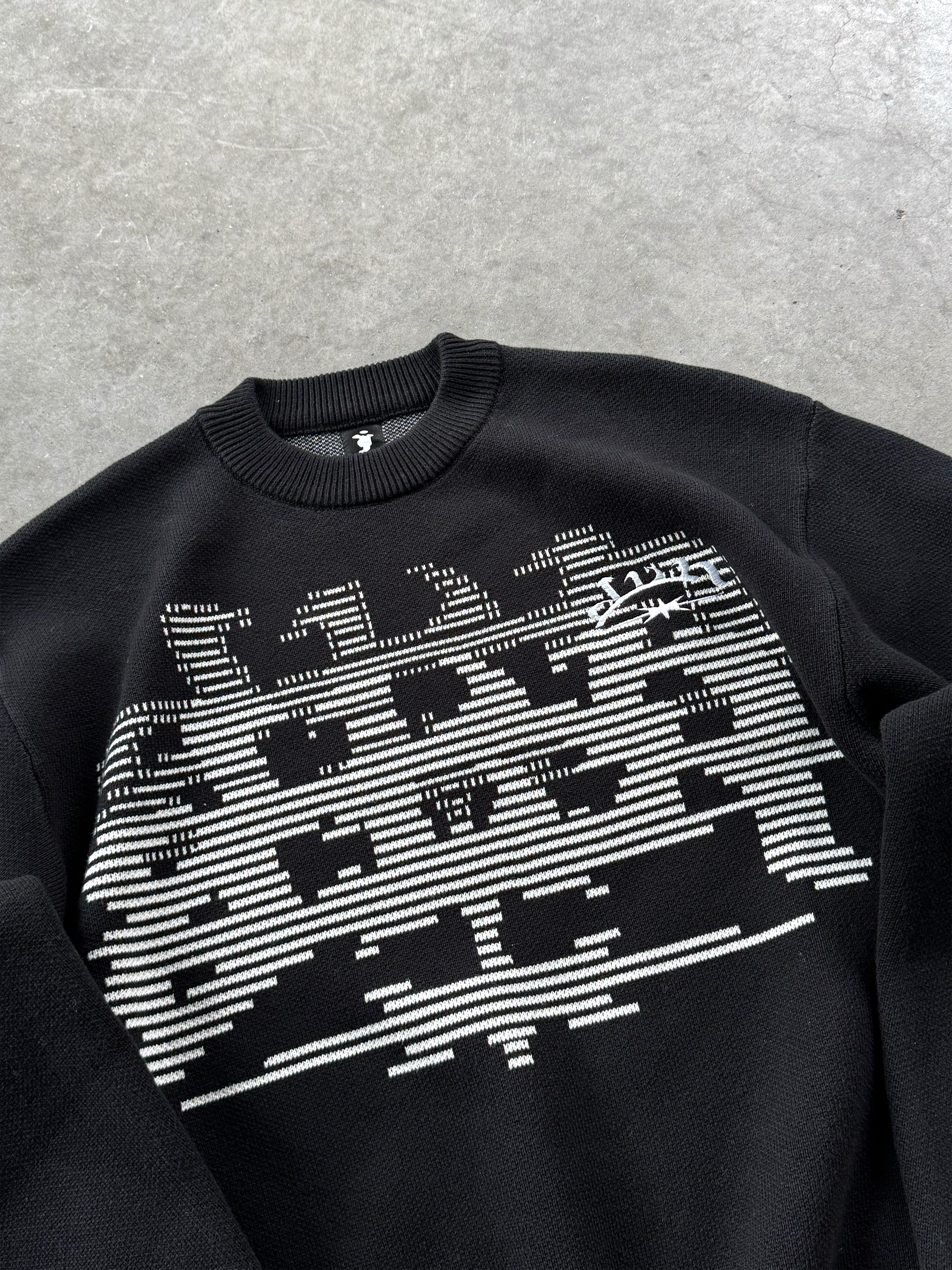 BLACK STRAT KNIT