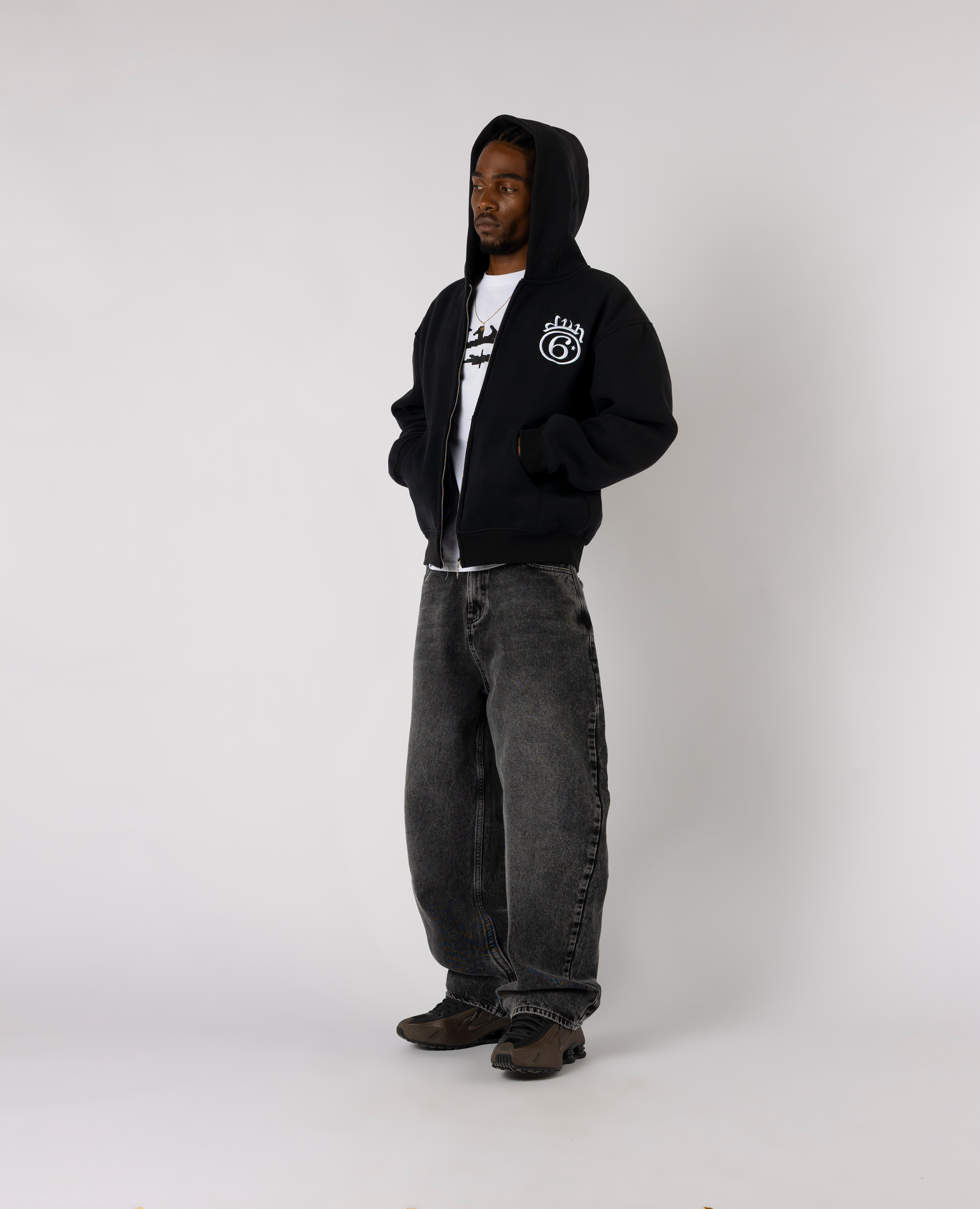 GREY 6STARS DENIM