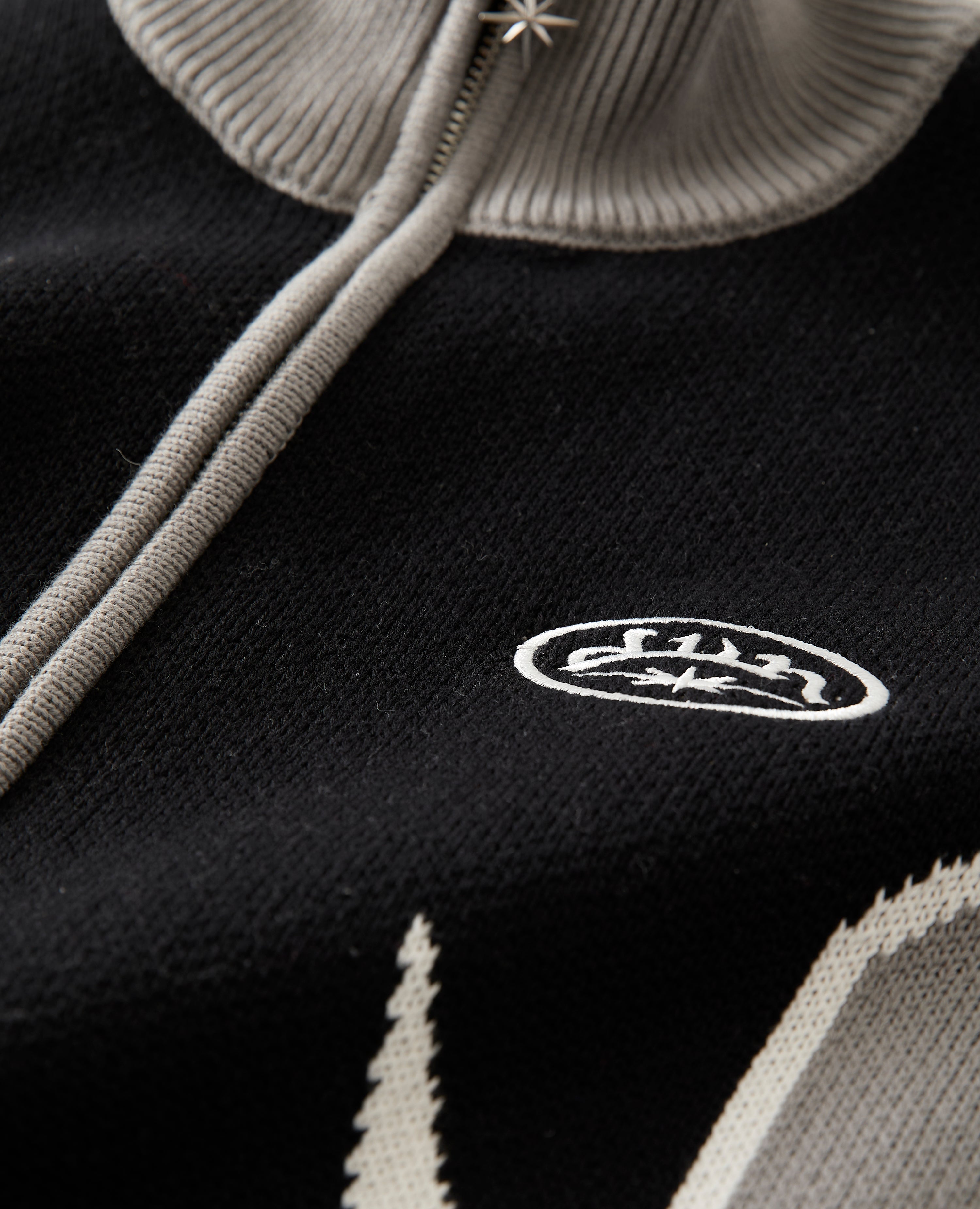 6SNOW ZIPPED KNIT
