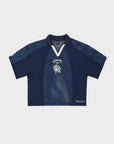 WOMENS BLUE MESH T-SHIRT