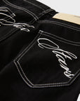 WOMENS THE SIX STARS JORT BLACK
