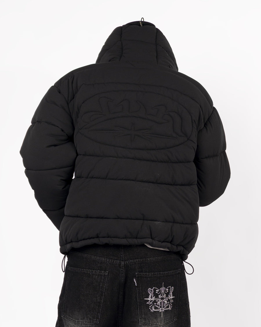 BLACK PUFFER JACKET