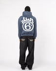 DARKBLUE 6STARS HOODIE