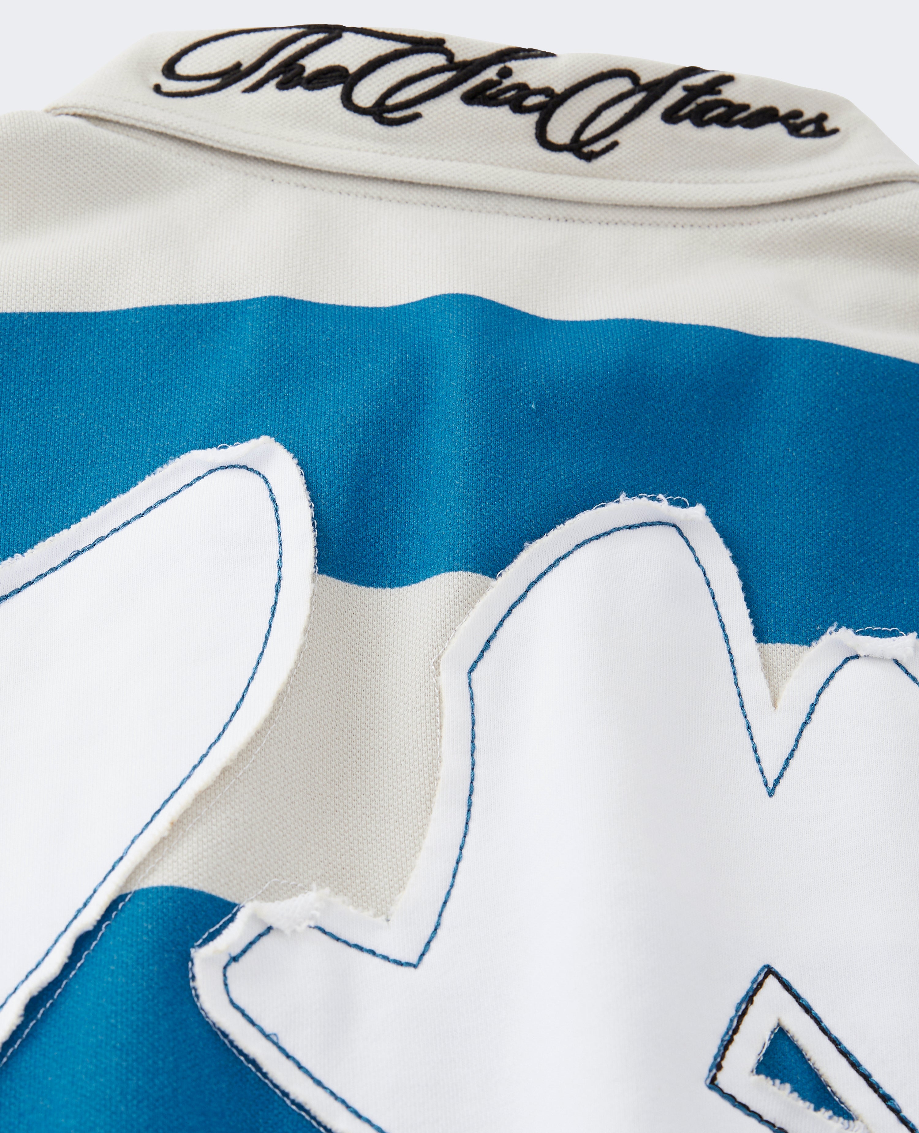 BLUE CLUB LONGSLEEVE POLO
