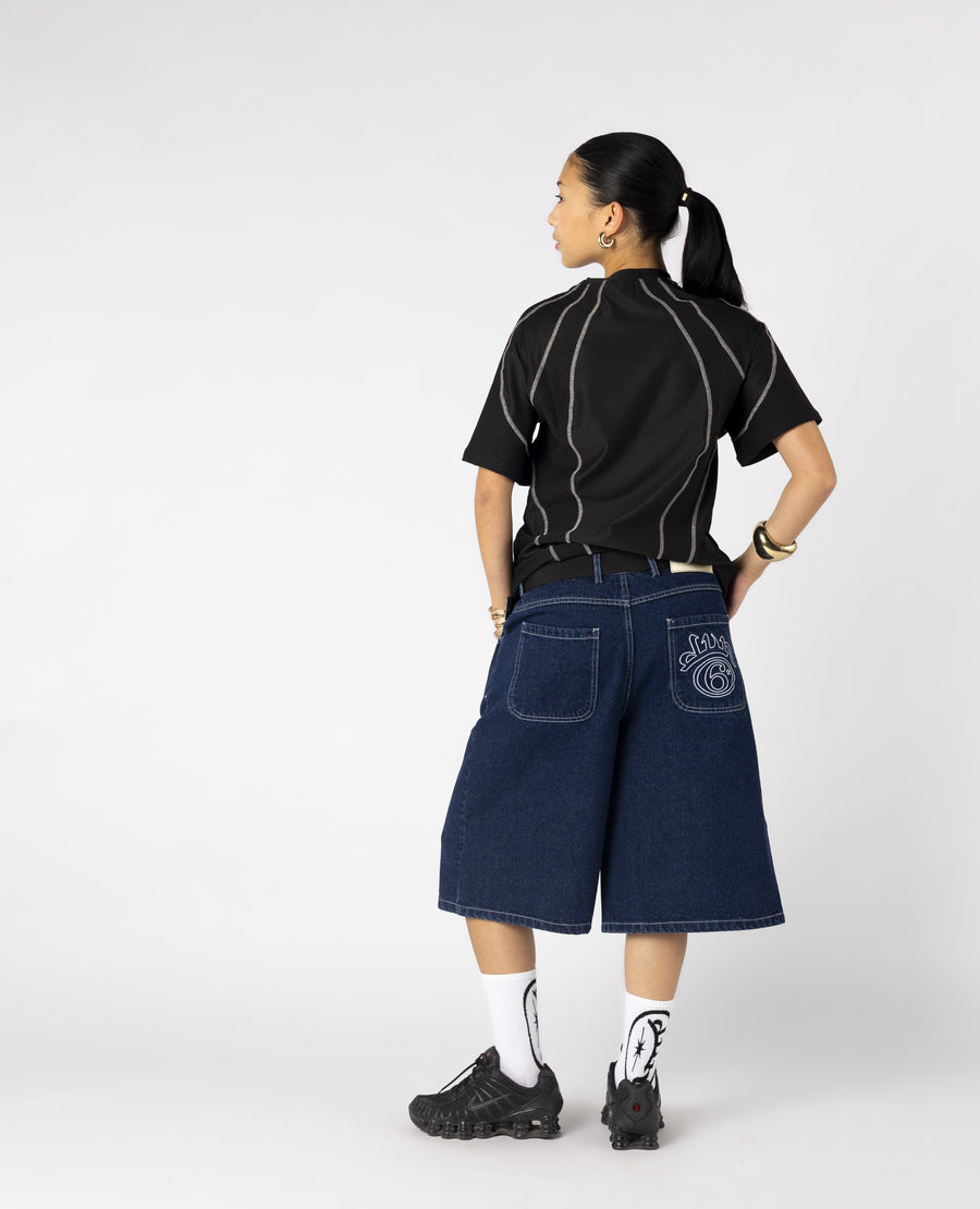 BLUE SIX DENIM JORTS