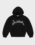 BLACK PUFF STARS HOODIES