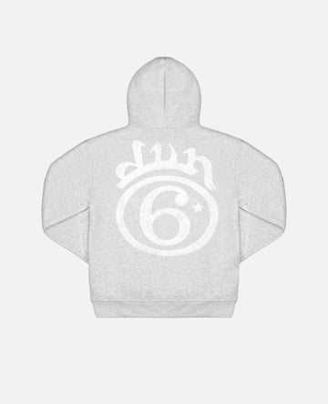 GREY 6STARS HOODIE