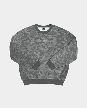 ALL OVER DARK CAMO CREWNECK