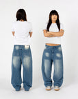 BLUE WASHED DENIM
