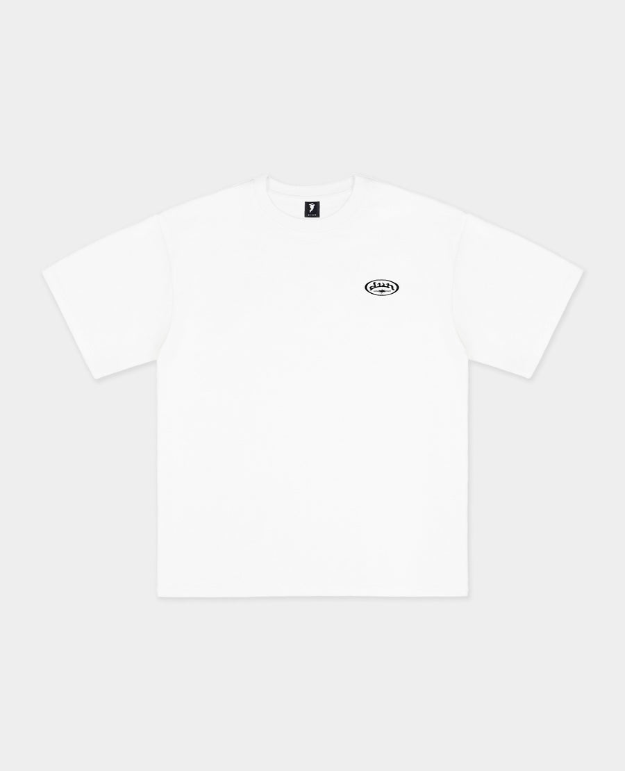 6STARS WHITE T-SHIRT